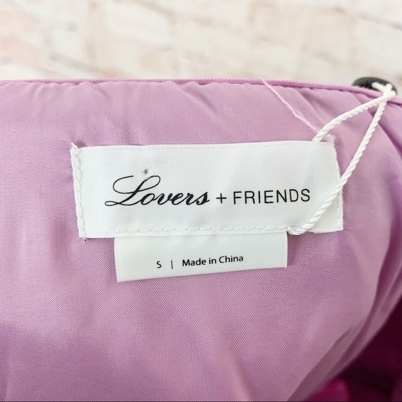 Lovers + Friends Jules Strapless Mini Dress S - Picture 8 of 8